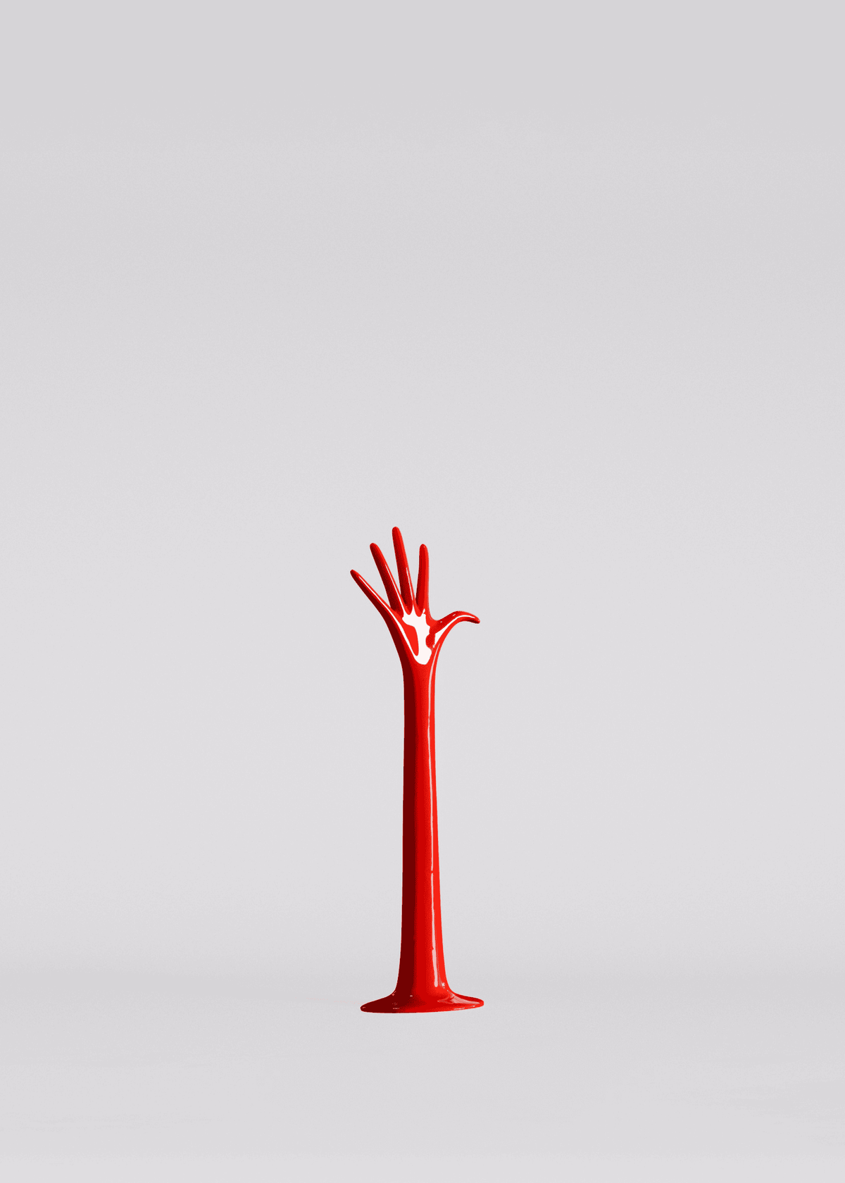 Small Red Hand in Bonaveri Red